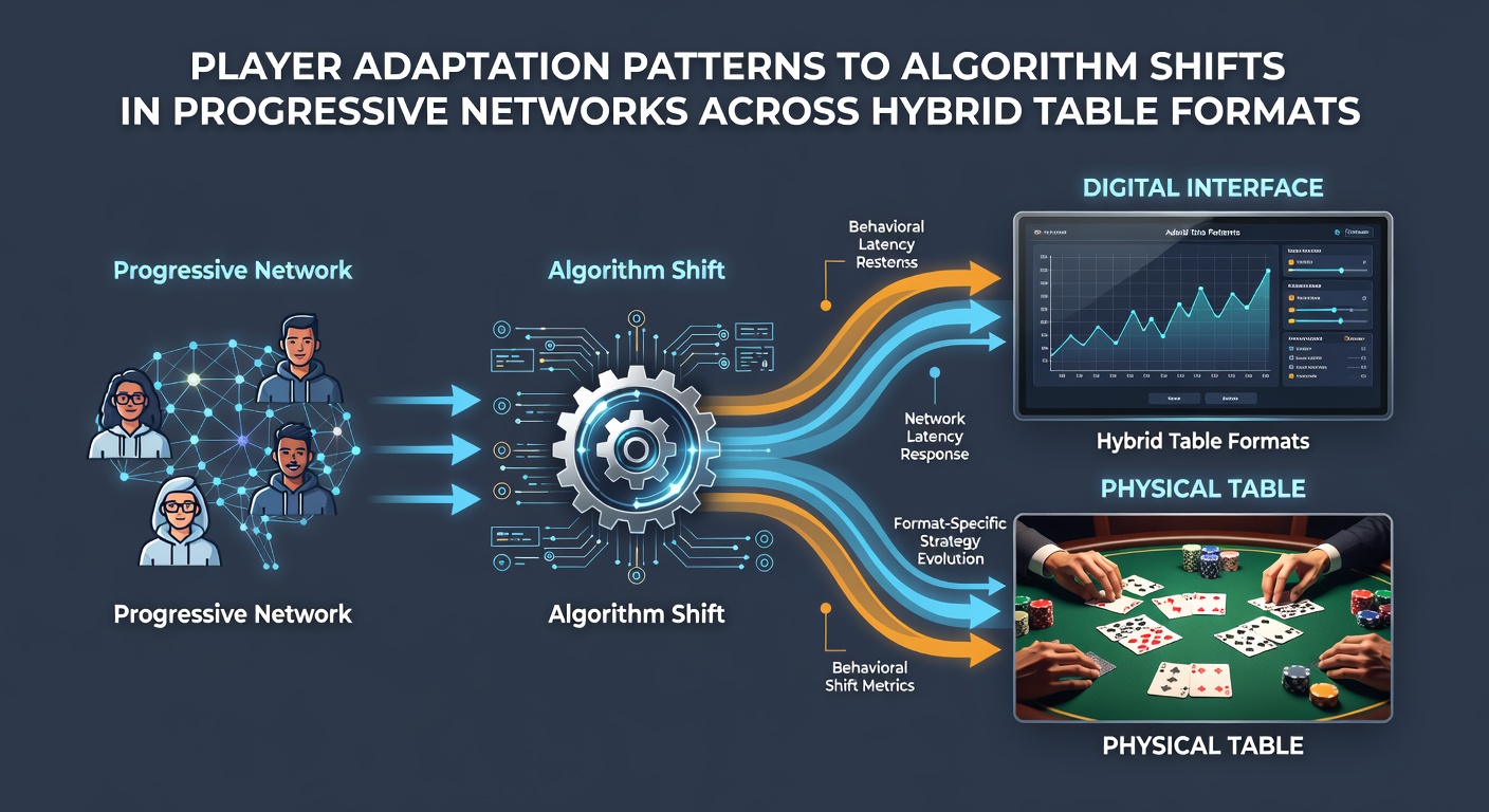 Players engaging with hybrid electronic table games connected to progressive networks