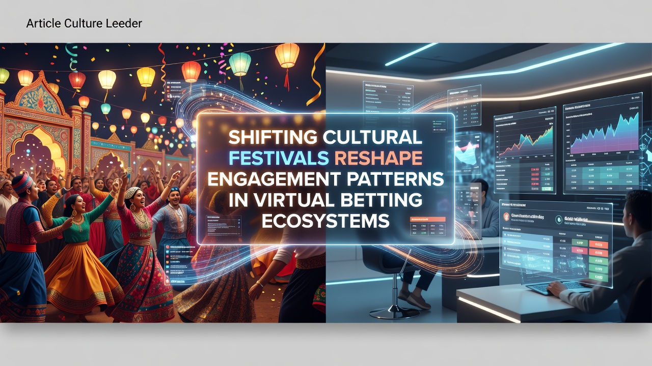 Cultural festivals driving changes in virtual betting engagement patterns