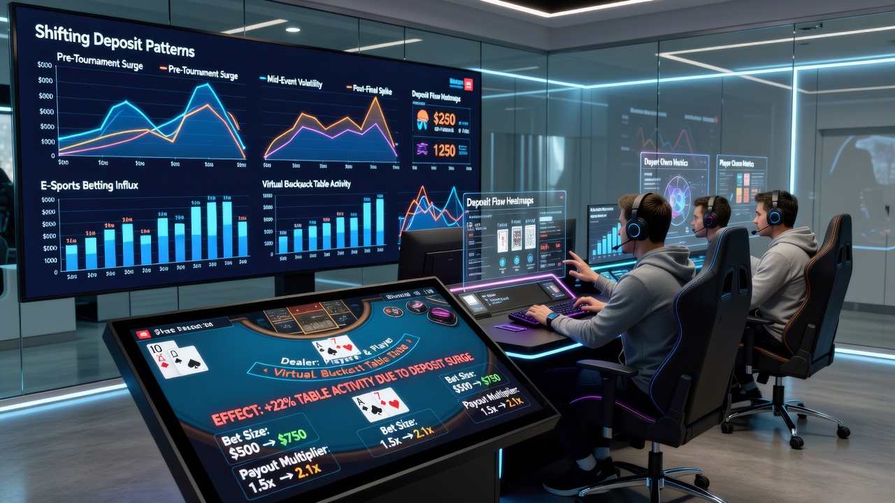 Graph of virtual blackjack occupancy rates in multi-state platforms